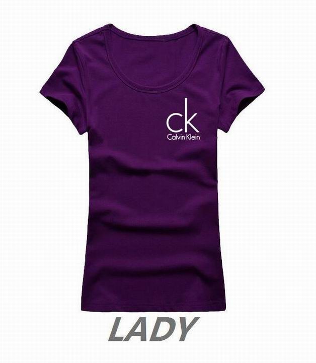 CK short round collar T woman S-XL-013